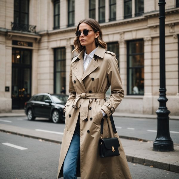 Comment styliser des vestes trench pour un look de printemps?