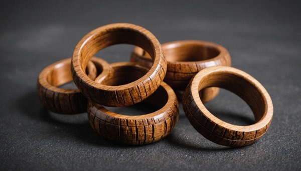 Des bagues en bois uniques pour chaque occasion spéciale